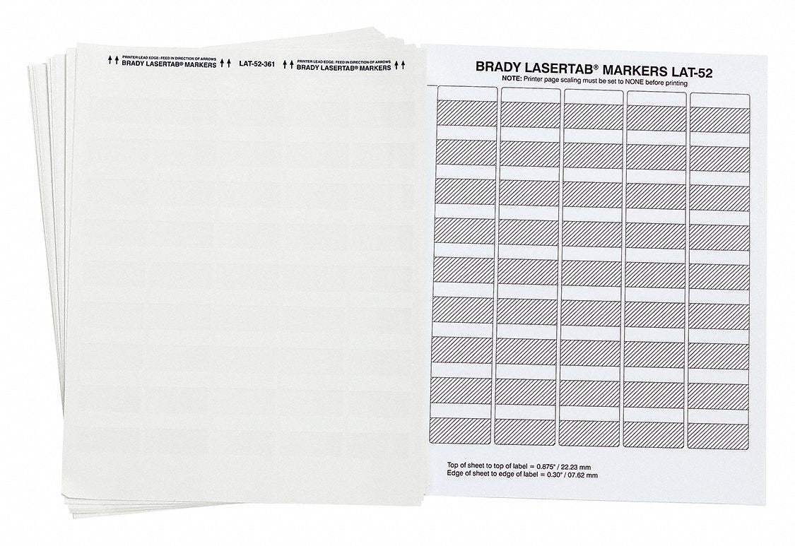 Laminating Wire and Cable Markers PK23