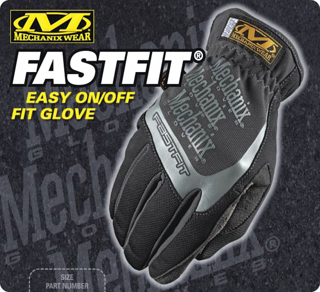G6911 VF Mechanics Gloves Black 9 16V424 PR