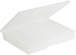 Compartment Box Two Snap Clear 2 1/4 in