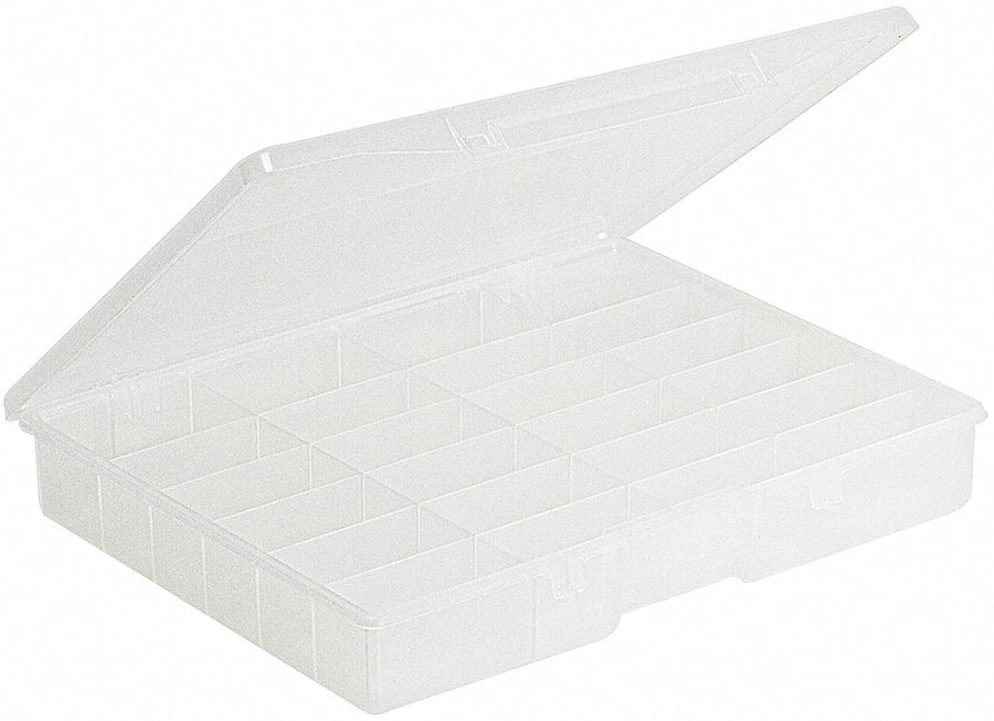 Compartment Box Two Snap Clear 2 1/4 in
