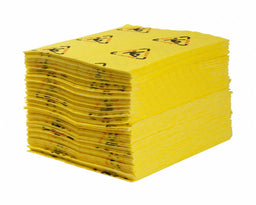 Absorbent Pad Chem/Hazmat Yellow PK200