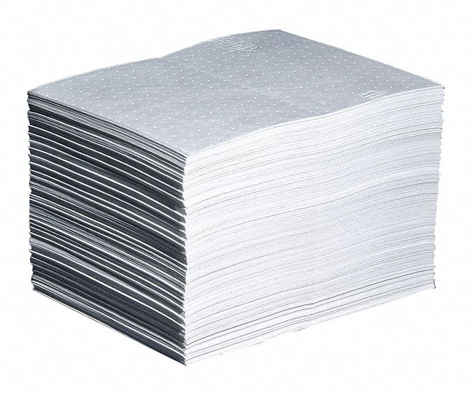 Absorb Pad Oil-Based Liquids White PK200