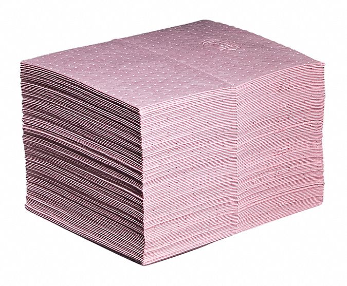Absorbent Pad Hazmat Pink PK100