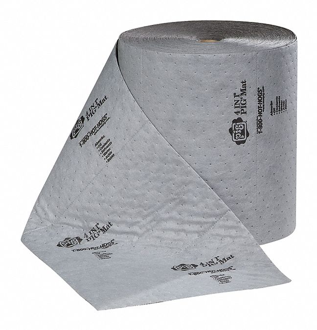 Absorbent Roll Universal Gray 150 ft.L
