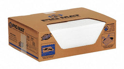 Absorb Pad Oil-Based Liquids White PK100