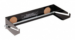 Wall-Mount Mat Roll Dispenser Black