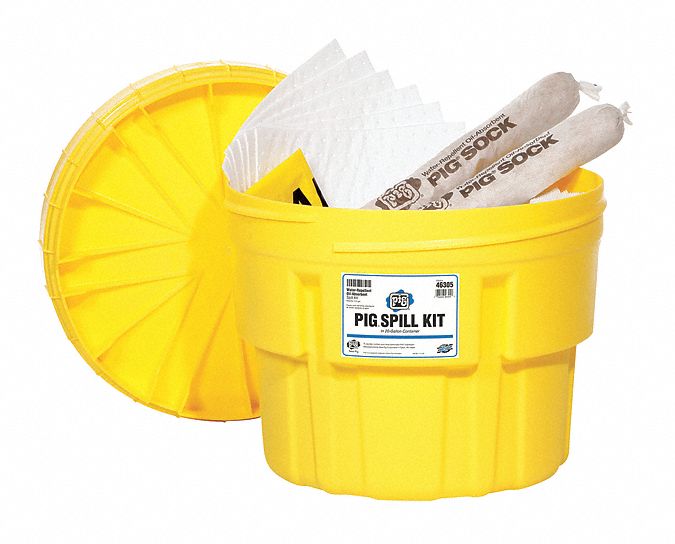 Spill Kit Oil-Based Liquids Yellow