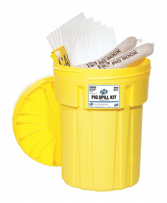Spill Kit Oil-Based Liquids Yellow