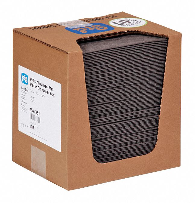 Absorbent Pad Universal Gray PK100