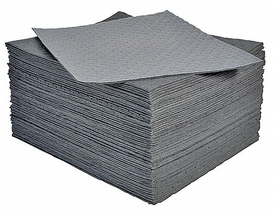 Absorbent Pad Universal Gray PK50