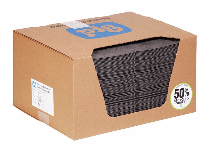 Absorbent Pad Universal Gray PK100