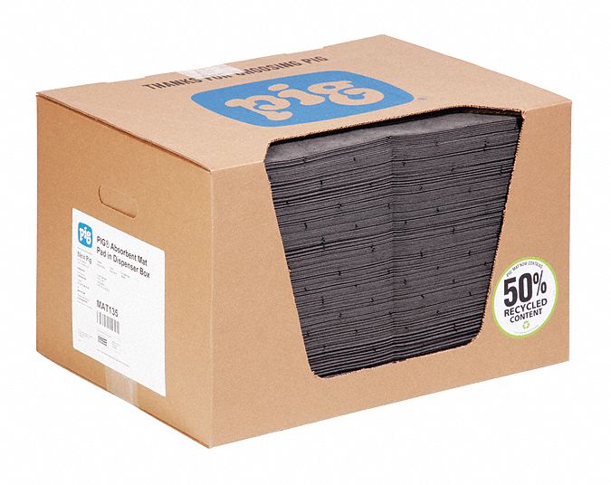 Absorbent Pad Universal Gray PK200