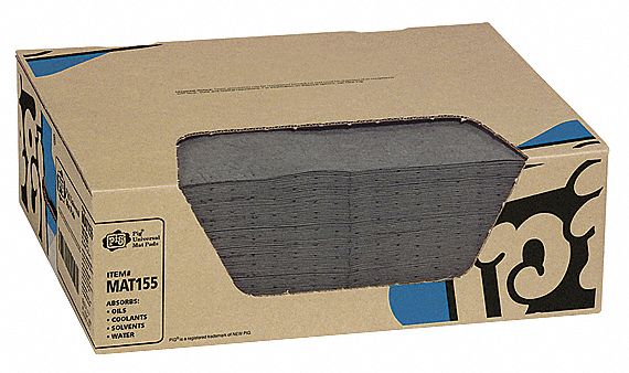Absorbent Pad Universal Gray PK100