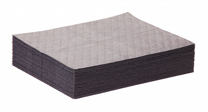 Absorbent Pad Universal Gray PK50