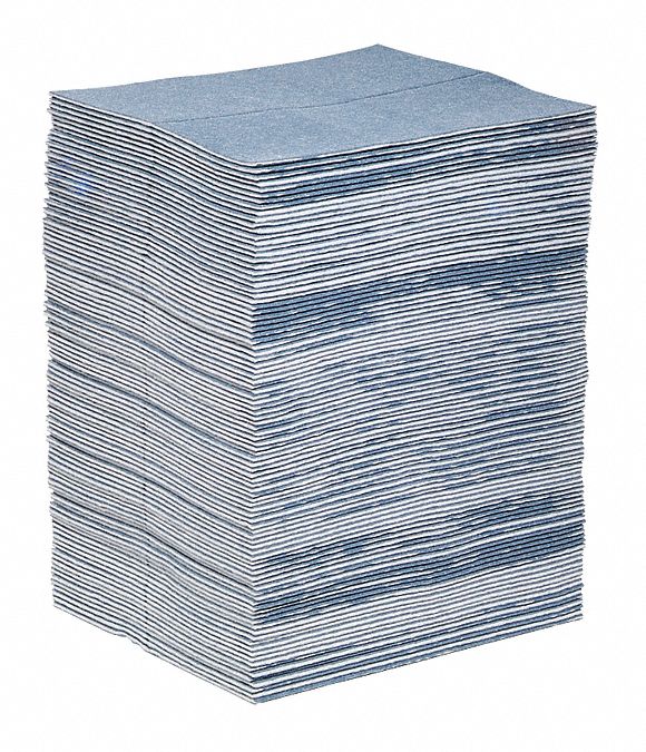 Absorbent Pad Universal Light Blue PK100