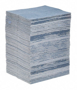 Absorbent Pad Universal Light Blue PK100