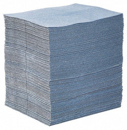 Absorbent Pad Universal Light Blue PK100