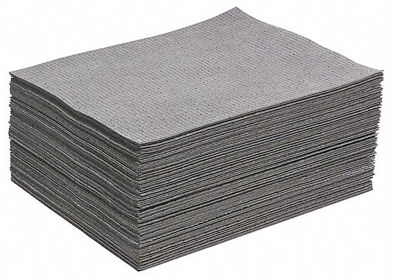 Absorbent Pad Universal Gray PK100