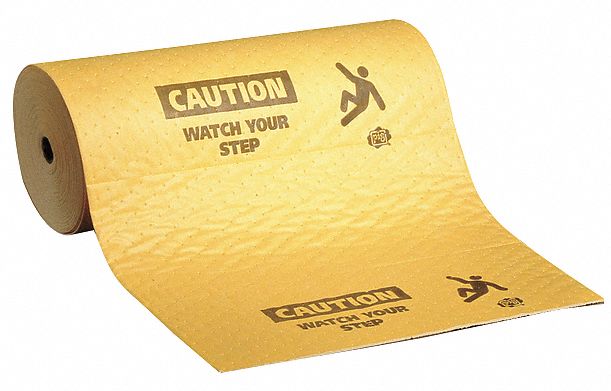 Absorbent Roll Universal Yellow 75 ft.L
