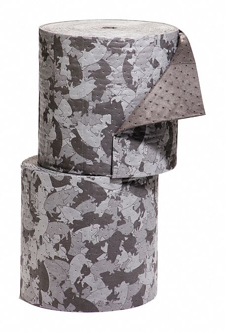 Absorbent Roll Universal Gray/Black PK2