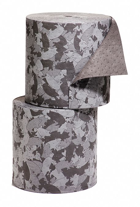 Absorbent Roll Universal Gray/Black PK2
