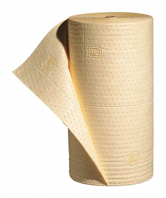 Absorbent Roll Universal Yellow 150 ft.L
