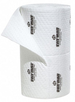 Absorbent Roll Oil-Based Liquids White