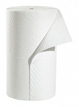 Absorbent Roll Oil-Based Liquids White