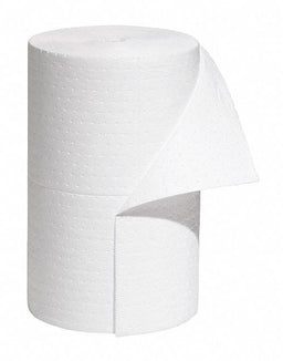 Absorbent Roll Oil-Based Liquids White