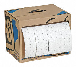 Absorbent Roll Oil-Based Liquids White