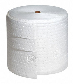 Absorbent Roll Oil-Based Liquids White
