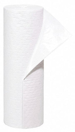 Absorbent Roll Oil-Based Liquids White