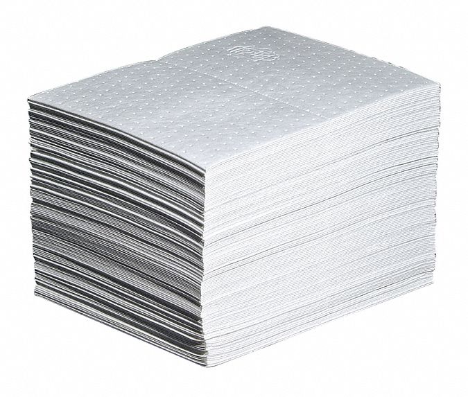Absorb Pad Oil-Based Liquids White PK125