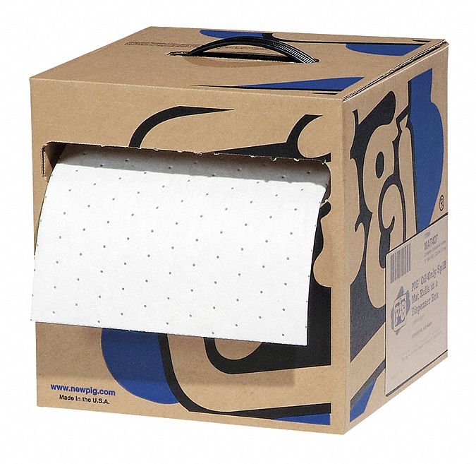 Absorb Roll Oil-Based Liquids White PK2