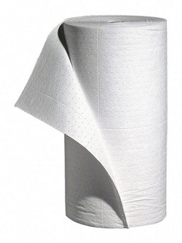 Absorbent Roll Oil-Based Liquids White