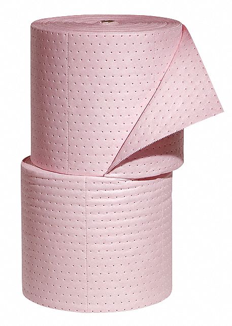 Absorb Roll Chem/Hazmat Pink 150ftL PK2