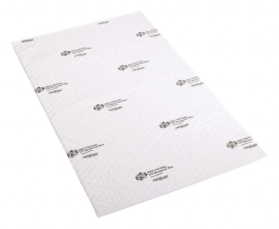 Absorb Pad Oil-Based Liquids White PK3