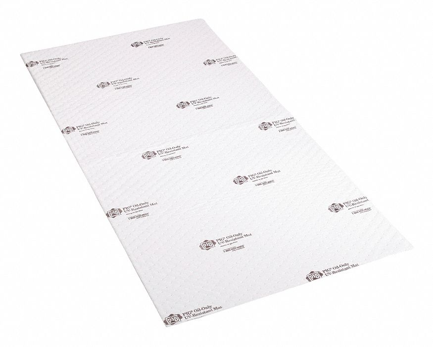 Absorb Pad Oil-Based Liquids White PK6