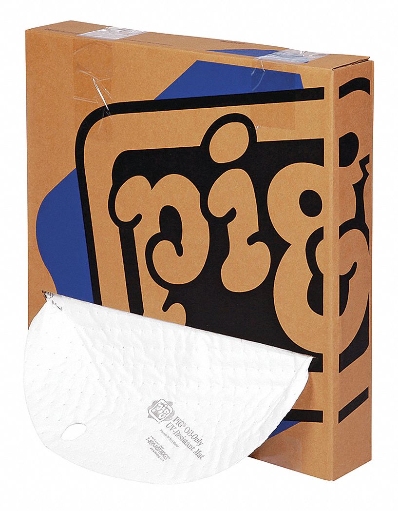 Drum Top Pad Oil-Based Liquid White PK25