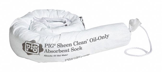 Absorb Sock Oil-Based Liquids 4ft L PK12