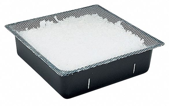 Absorbent Pan 3 in H Black/White PK12