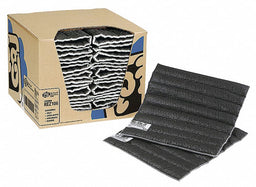 Absorbent Pad Chem/Hazmat Gray PK20