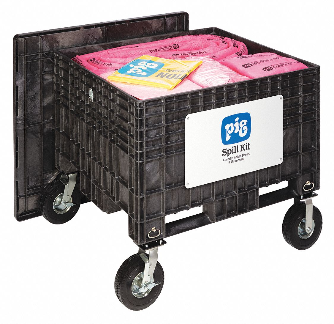 Spill Kit Chem/Hazmat Black