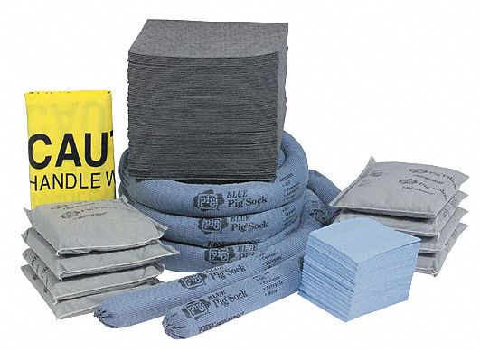 Spill Kit Refill Universal Blue/Gray