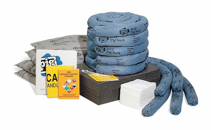 Spill Kit Refill Universal Blue/Gray