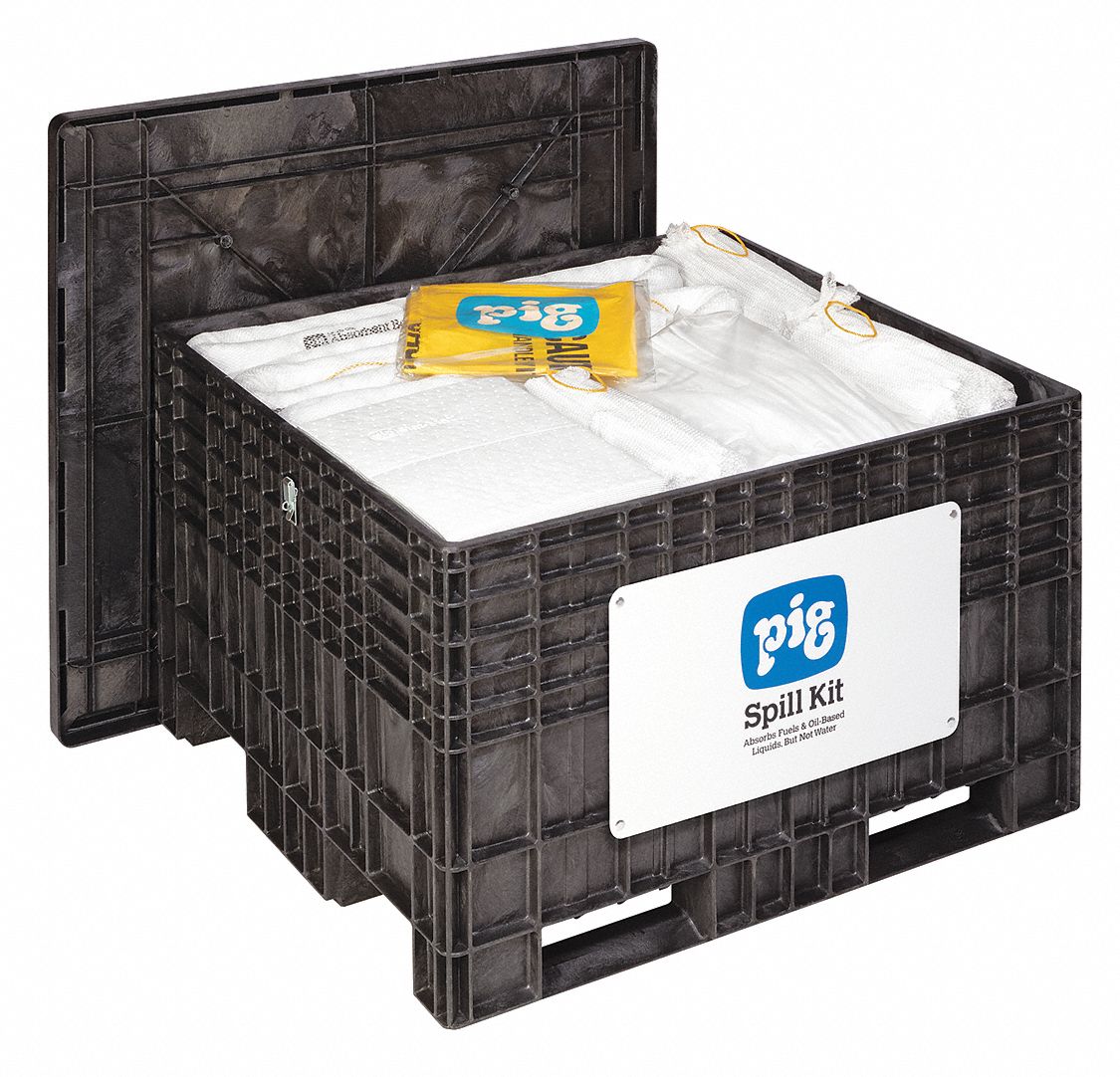 Spill Kit Oil-Based Liquids Black