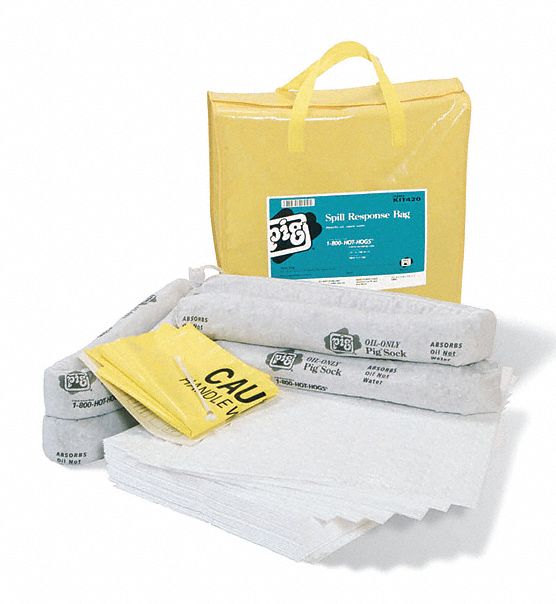 Spill Kit Oil-Based Liquids Yellow