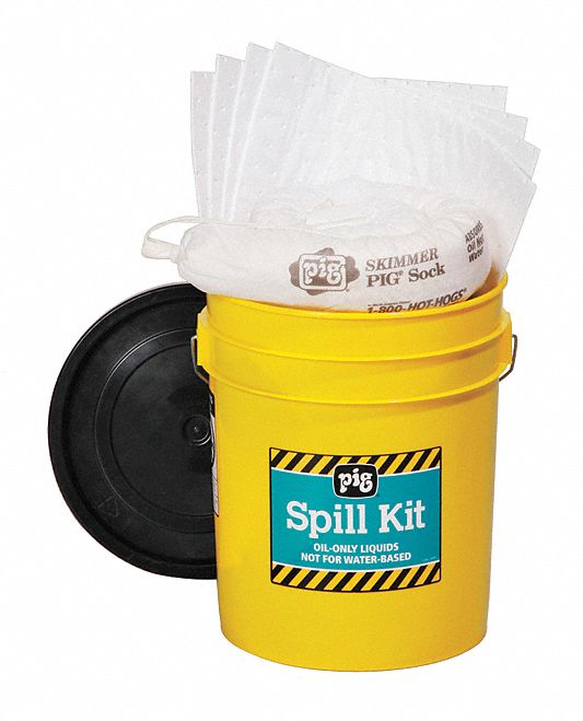 Spill Kit Oil-Based Liquids Yellow