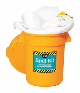 Spill Kit Oil-Based Liquids Yellow