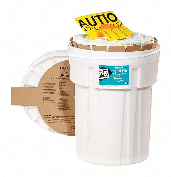 Spill Kit Oil-Based Liquids White